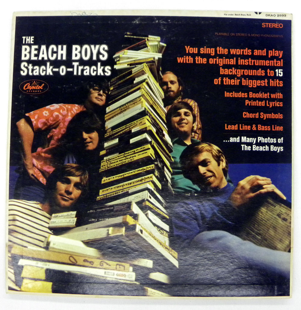 the beach boys stack o tracks lp stereo capitol d