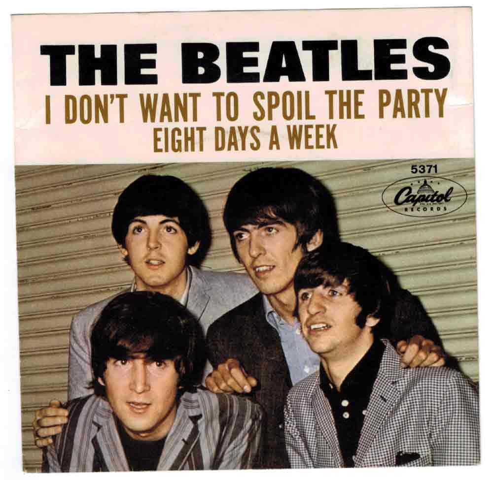 THE BEATLES - EIGHT DAYS A WEEK 45 CAPITOL 5371 45=NM- | EBay