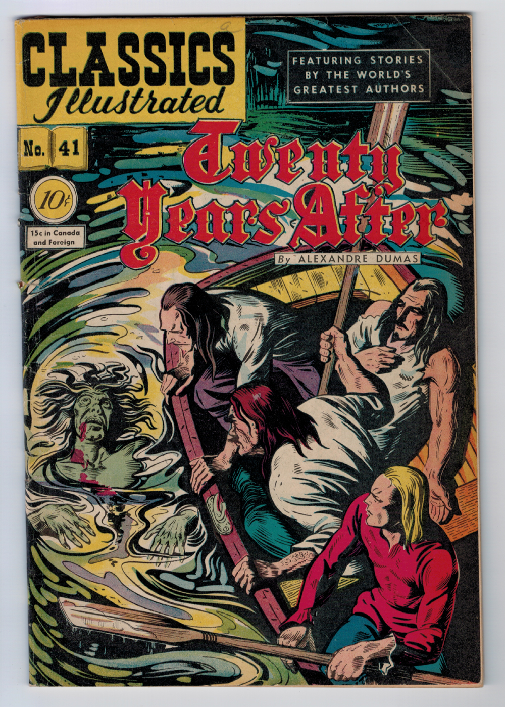 classic-comics-41-4-5-1st-edition-twenty-years-after-1947-ow-pages-ebay