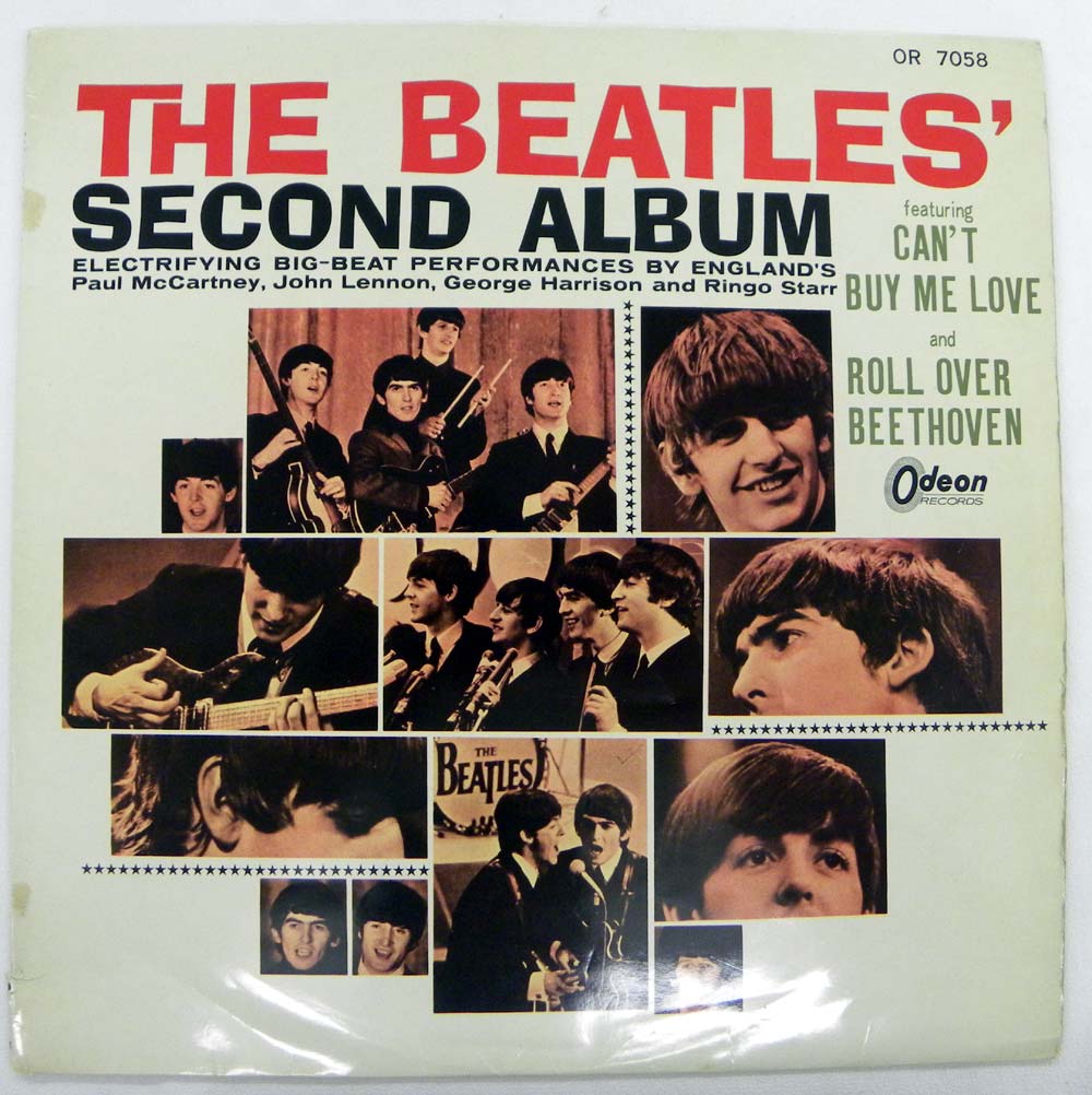 THE BEATLES - THE BEATLES' SECOND ALBUM RED VINYL JAPANESE ODEON OR ...