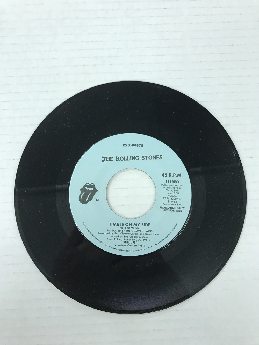 The Rolling Stones-time Is On My Side (live)-promo-vinyl 9.0, Sleeve 9. 