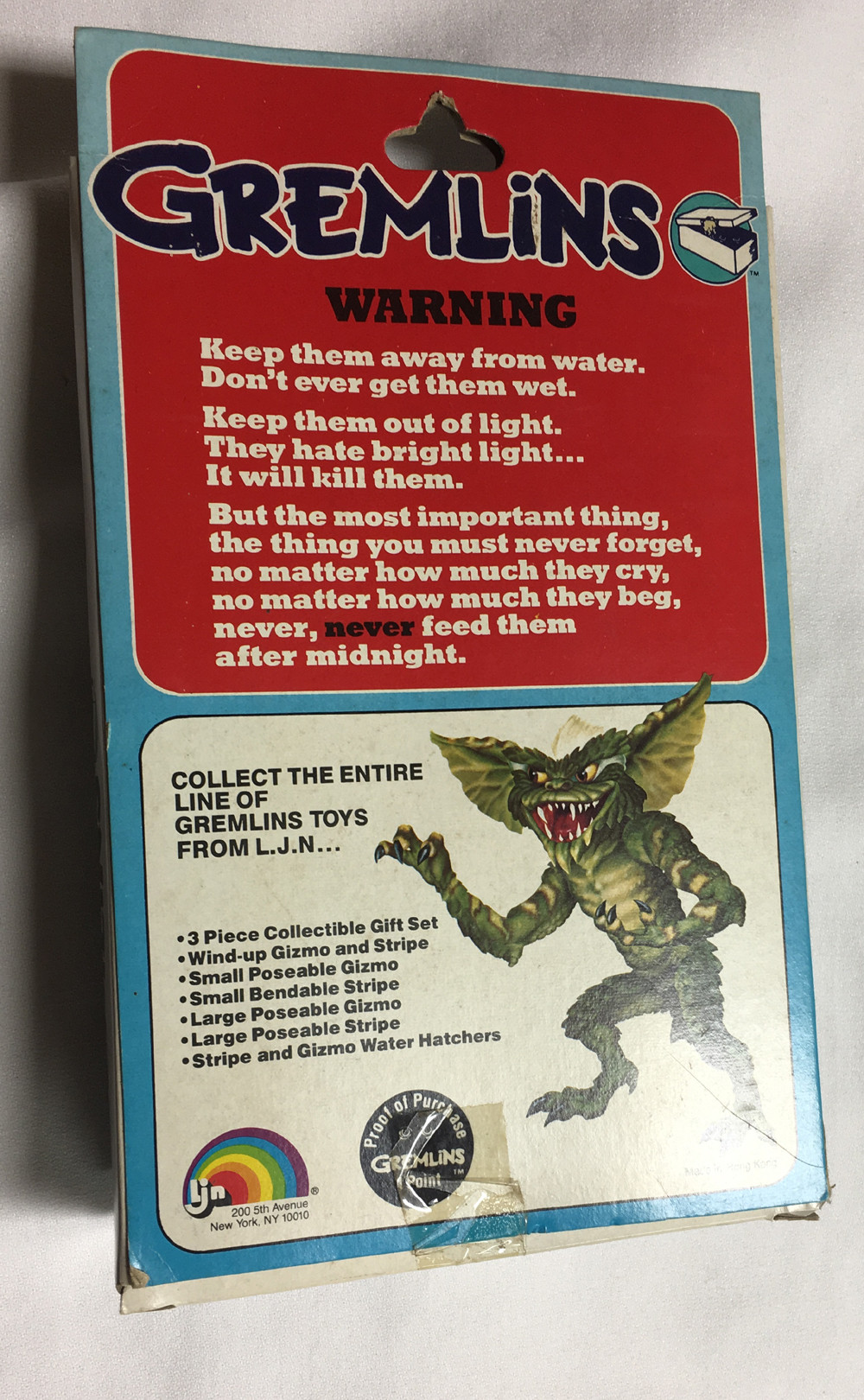 ljn gremlins toys